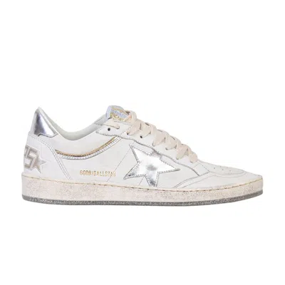 Pre-owned Golden Goose Wmns Ball Star 'optic White Silver' | Women's Size 37