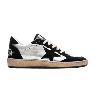 Pre-owned Golden Goose Wmns Ball Star 'silver Black' | Women's Size 37