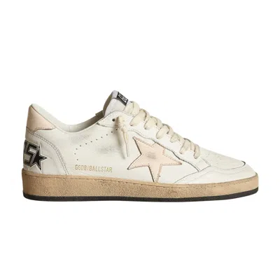 Pre-owned Golden Goose Wmns Ball Star 'white Salmon Pink' | Women's Size 40