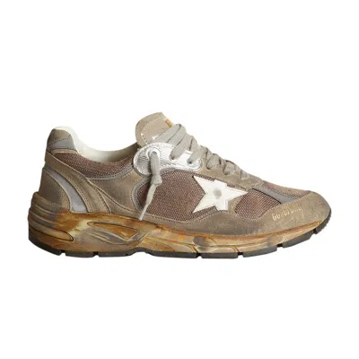 Pre-owned Golden Goose Wmns Dad-star 'dove Grey' | Brown | Women's Size 40