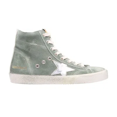 Pre-owned Golden Goose Wmns Francy High 'military Green' | Women's Size 35