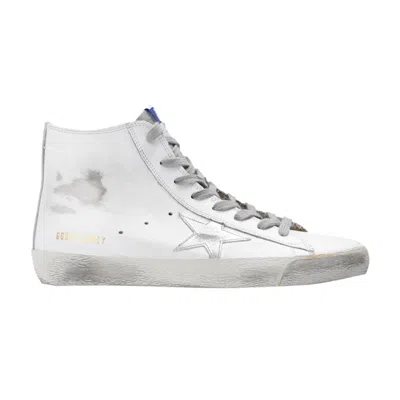 Pre-owned Golden Goose Wmns Francy 'white Silver' | Women's Size 39