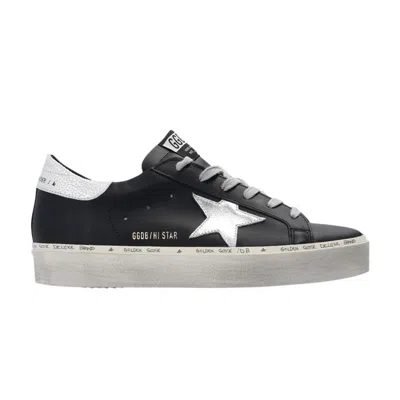 Pre-owned Golden Goose Wmns Hi Star 'black Silver' | Women's Size 40