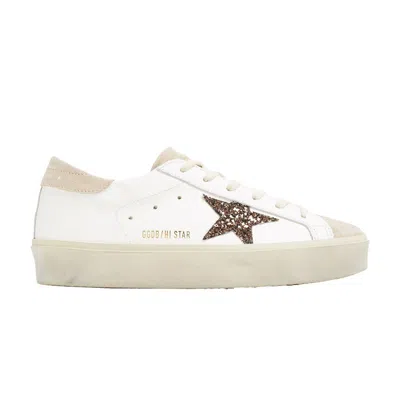 Pre-owned Golden Goose Wmns Hi Star 'white Beige' | Women's Size 38