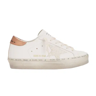 Pre-owned Golden Goose Wmns Hi Star 'white Butter Bronze' | Women's Size 39