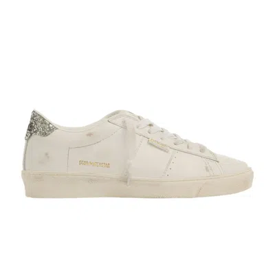 Pre-owned Golden Goose Wmns Match Star 'optic White Silver' | Women's Size 36