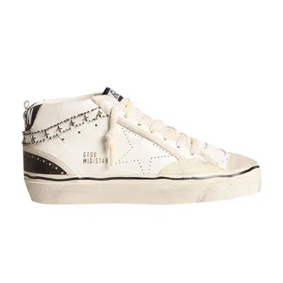 Pre-owned Golden Goose Wmns Mid Star Lab 'cut Out Stars' | White | Women's Size 36