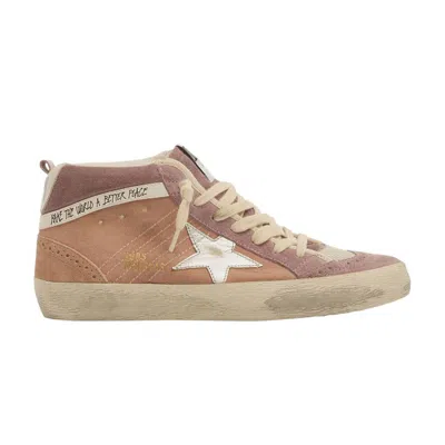 Pre-owned Golden Goose Wmns Mid Star 'twilight Mauve Ash Rose' | Pink | Women's Size 36