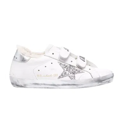 Pre-owned Golden Goose Wmns Old School 'white Silver' | Women's Size 36
