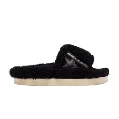 Pre-owned Golden Goose Wmns Poolstar 'shearling Black' | Women's Size 35