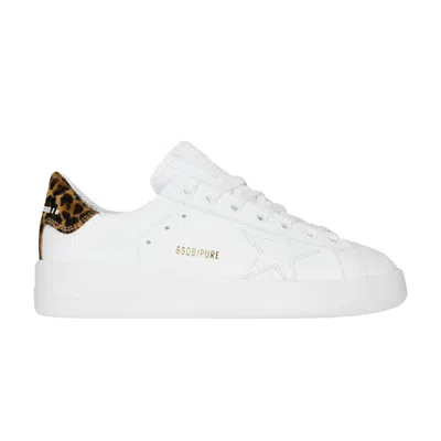 Pre-owned Golden Goose Wmns Purestar 'white Brown Leopard' | Women's Size 36