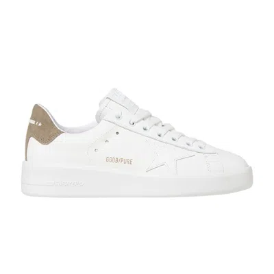 Pre-owned Golden Goose Wmns Purestar 'white Taupe' | Women's Size 39