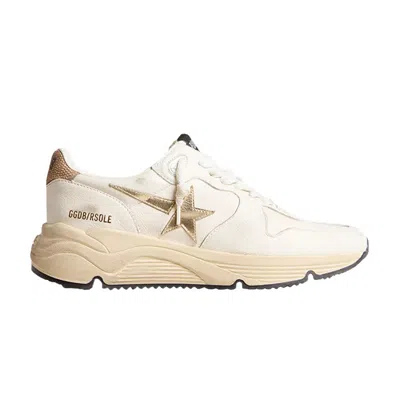 Pre-owned Golden Goose Wmns Running Sole 'white Gold' | Women's Size 38