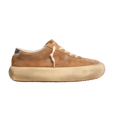 Pre-owned Golden Goose Wmns Space Star 'shearling Tobacco' | Brown | Women's Size 40