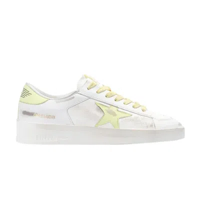 Pre-owned Golden Goose Wmns Stardan 'white Lemon' | Women's Size 36
