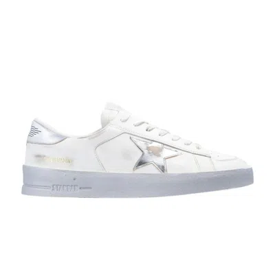 Pre-owned Golden Goose Wmns Stardan 'white Silver' | Women's Size 36