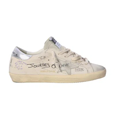Pre-owned Golden Goose Wmns Superstar 'journey Of Love' | White | Women's Size 38