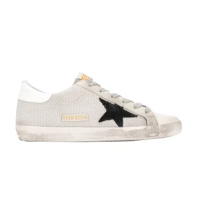 Pre-owned Golden Goose Wmns Superstar 'light Silver Black' | Cream | Women's Size 37