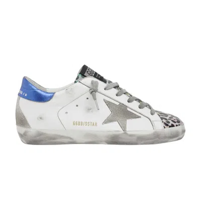 Pre-owned Golden Goose Wmns Superstar 'multi-color Leopard Toe' | White | Women's Size 35