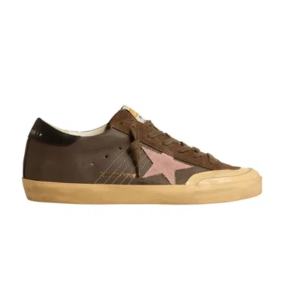 Pre-owned Golden Goose Wmns Superstar Penstar Ltd 'brown Old Rose' | Women's Size 37