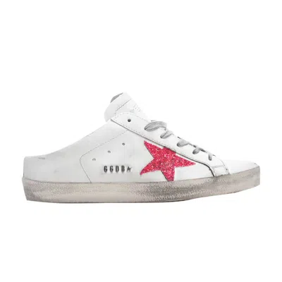 Pre-owned Golden Goose Wmns Superstar Sabot 'white Pink Fluorescent' | Women's Size 35