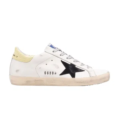 Pre-owned Golden Goose Wmns Superstar 'white Black Light Yellow' | Women's Size 35