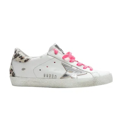 Pre-owned Golden Goose Wmns Superstar 'white Cream Leopard' | Women's Size 36