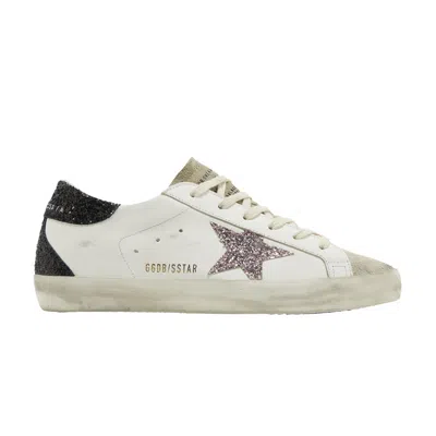 Pre-owned Golden Goose Wmns Superstar 'white Mauve Pink Glitter' | Women's Size 35