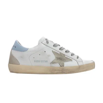 Pre-owned Golden Goose Wmns Superstar 'white Powder Blue' | Women's Size 41