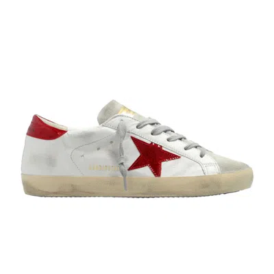 Pre-owned Golden Goose Wmns Superstar 'white Red Ice' | Women's Size 39