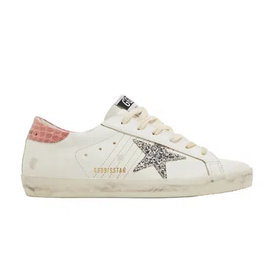 Pre-owned Golden Goose Wmns Superstar 'white Silver Pink' | Women's Size 36