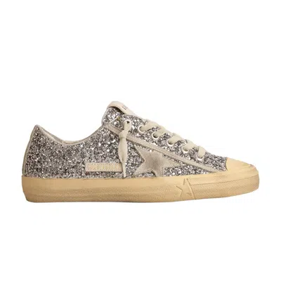 Pre-owned Golden Goose Wmns V-star Ltd 'silver Ice Glitter' | Women's Size 39