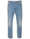 Golden Goose Golden Happy Stone Washed Jeans In Multi