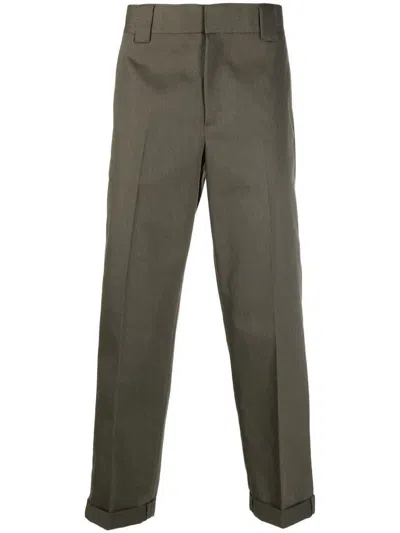 Golden Goose Golden M's Chino Skate Pants  Comfort Cotton/poliestere Gabardine In Military Green