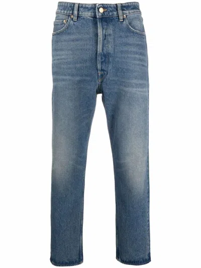 Golden Goose Straight Leg Jeans In Blue
