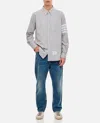 Golden Goose Blue Jeans With Belt Loops In Blue