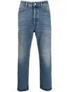 Golden Goose Straight Leg Jeans In Blue