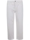 Golden Goose Stonewashed Treated Jeans In White