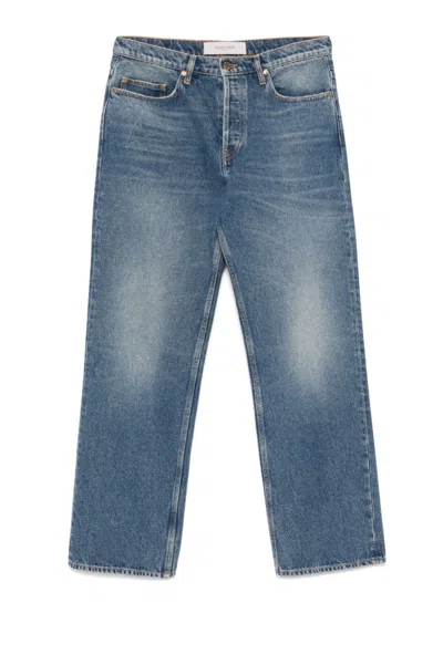 Golden Goose Skate Denim Cotton Jeans In Blue