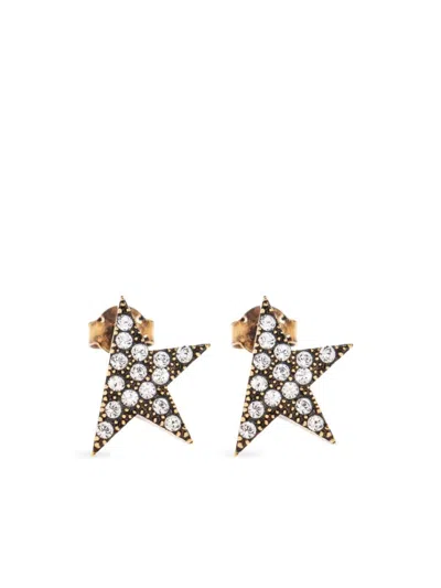Golden Goose Golden Star-shaped Embellished Earrings