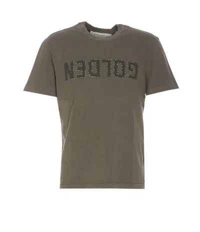 Golden Goose Golden T-shirt In Green