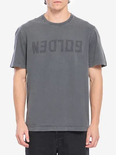 Golden Goose Golden Tshirt In Gray