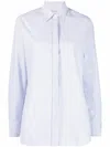 Golden Goose Striped Boyfriend Button-front Shirt
