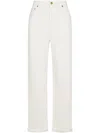 Golden Goose Deluxe Brand Women Denim Trousers In White