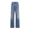 Golden Goose Golden W's Kim Medium Stone Washed Denim In Blue