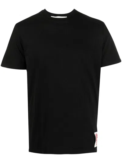 Golden Goose Short-sleeved Cotton T-shirt In Black
