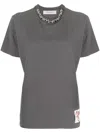 Golden Goose Grey Cotton Clothing T-shirts And Polos In Gray