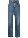 Golden Goose Kim Wide-leg Jeans Clothing In Blue