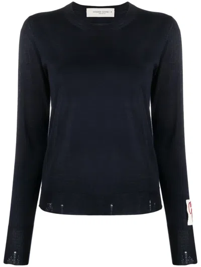 GOLDEN GOOSE GOLDEN GOOSE GOLDEN W`S REGULAR KNIT CREW NECK CLOTHING