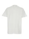 Golden Goose Golden Ws Regular T-shirt Distressed Cotton Jersey With Embroidery In White